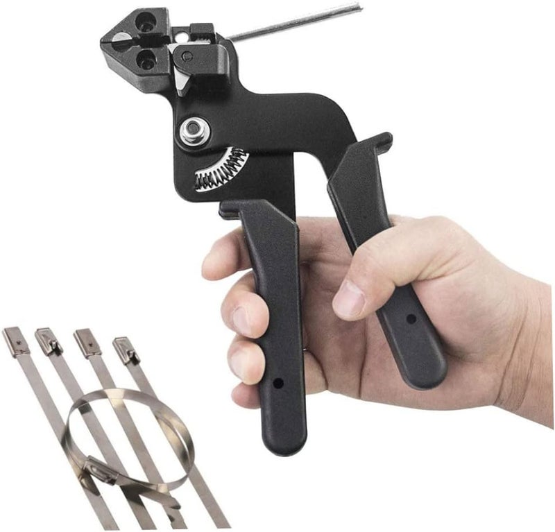 woobles Zip Tie Tool, Stainless Steel Cable Tie Gun and Zip Tie Tool Cable Tie Tool for Stainless Steel Cable Ties Metal tie wrap Gun, Cable Tie Tool - Image 4